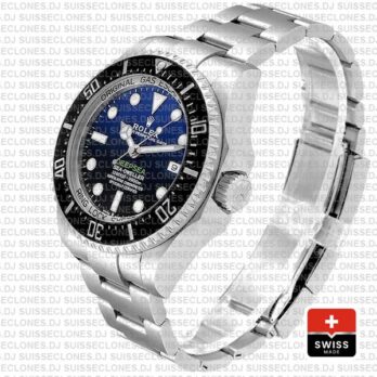 Rolex Sea-Dweller Deepsea D-Blue Blue-Black Dial 904L Steel 44mm Swiss Replica Watch