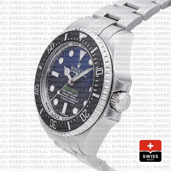 Rolex Deepsea D Blue Ss 44mm 116660 Swiss Replica