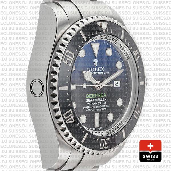 Rolex Deepsea Ss 44mm 116660 Swiss Replica