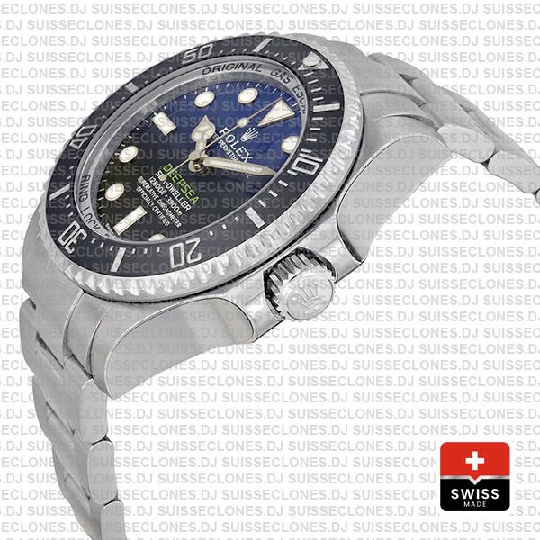 Rolex Deepsea Ss 44mm 116660 Swiss Replica