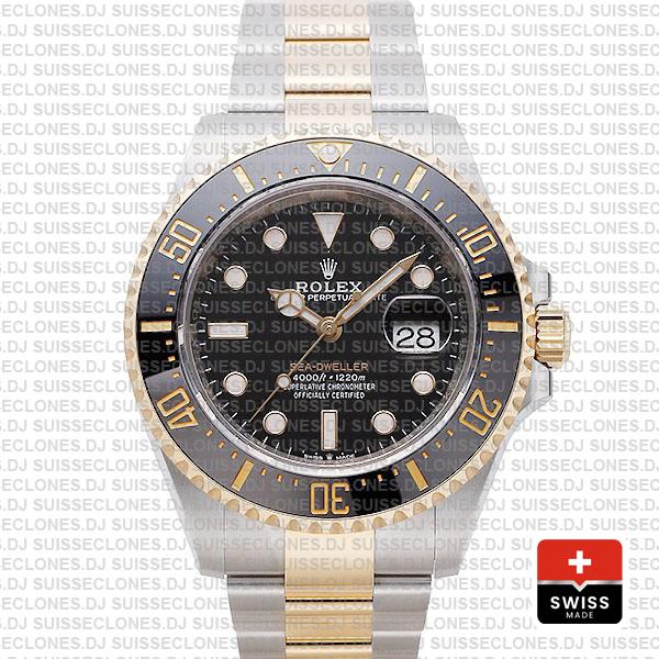 Rolex Sea-Dweller 904L Steel | Two-Tone Gold Replica Watch