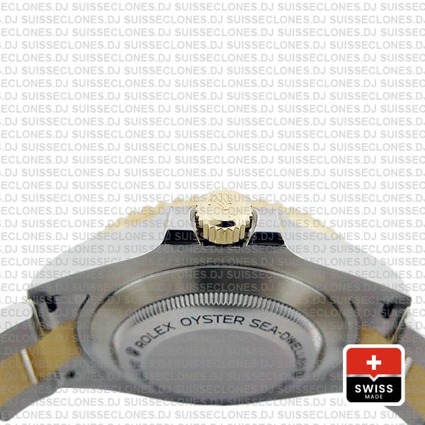 Rolex Sea-Dweller Deepsea Two Tone in 18k Yellow Gold 904L Stainless Steel