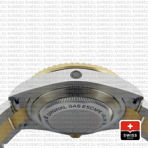 Rolex Sea-Dweller Deepsea Two Tone in 18k Yellow Gold 904L Stainless Steel Black Dial