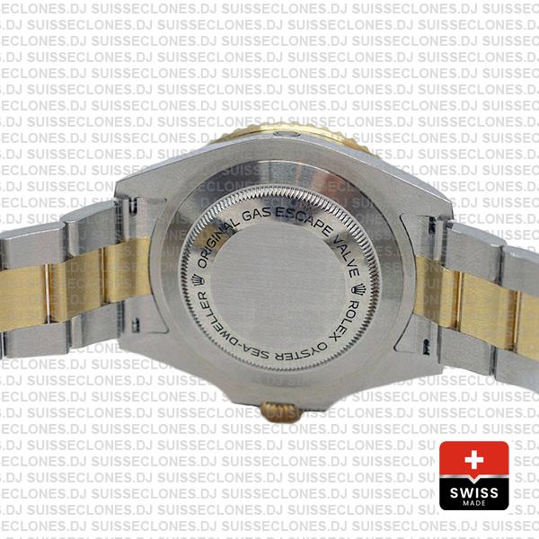 Rolex Sea-Dweller Deepsea Two Tone in 18k Yellow Gold 904L Stainless Steel Black Dial Watch