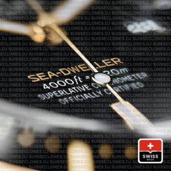 Rolex Sea-Dweller Deepsea Two Tone in 18k Yellow Gold 904L Stainless Steel Ceramic Bezel Rolex Replica Watch