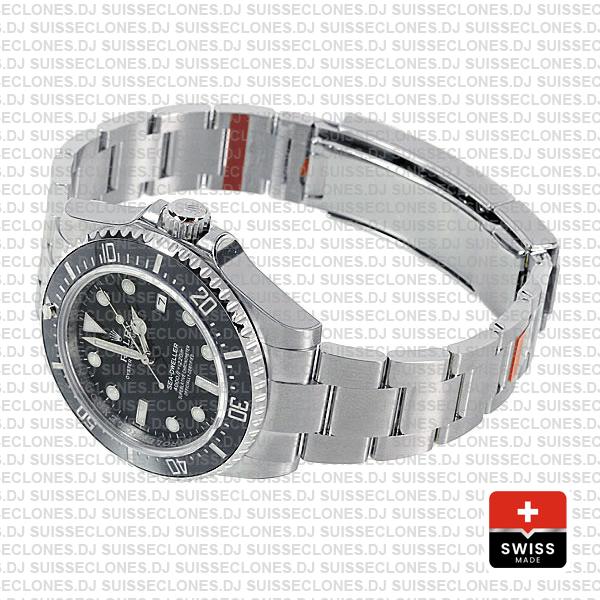 Rolex Sea Dweller Ceramic 4000 Ss 116600 40mm Swiss Replica