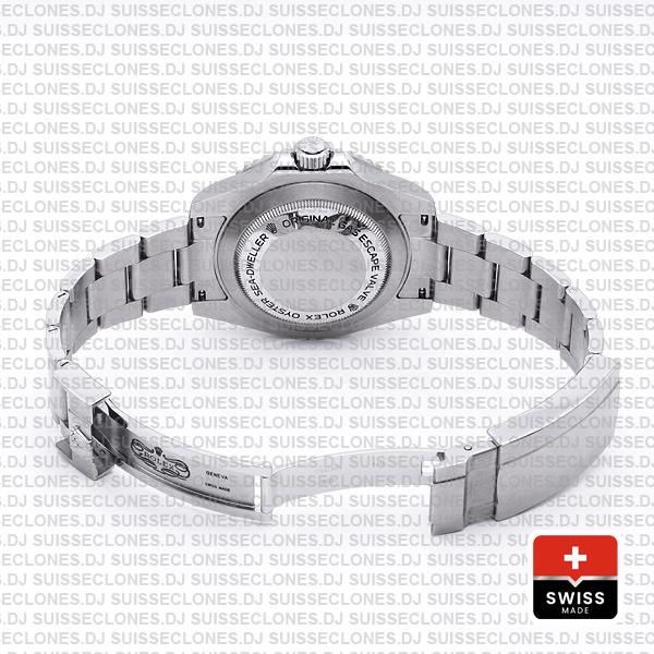 Rolex Sea Dweller Ceramic 4000 Ss 116600 40mm Swiss Replica