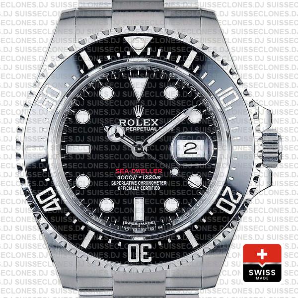 Rolex Sea Dweller Steel 43mm 126600 Swiss Replica