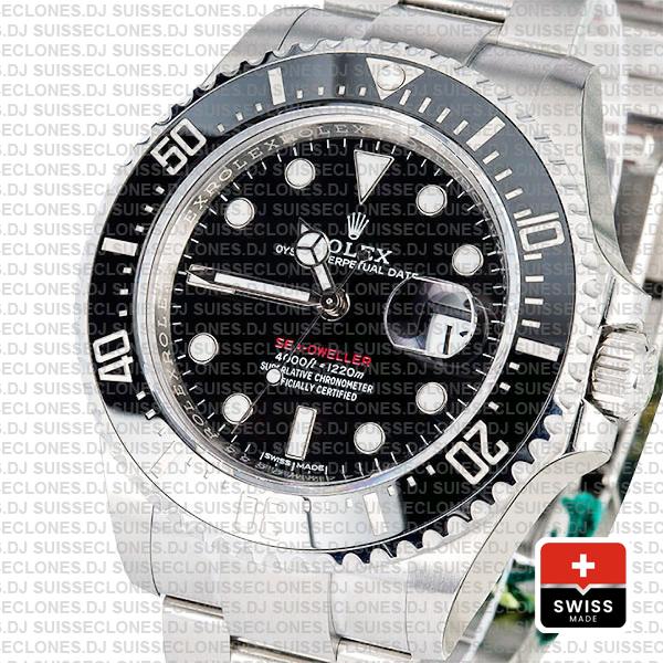 Rolex Sea Dweller Steel 43mm 126600 Swiss Replica