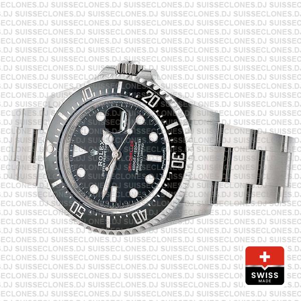 Rolex Sea Dweller Steel 43mm 126600 Swiss Replica