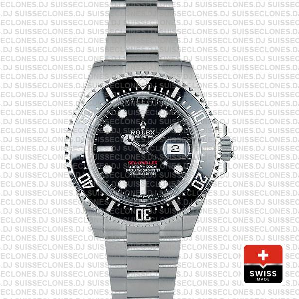 Rolex Sea Dweller Steel 43mm 126600 Swiss Replica