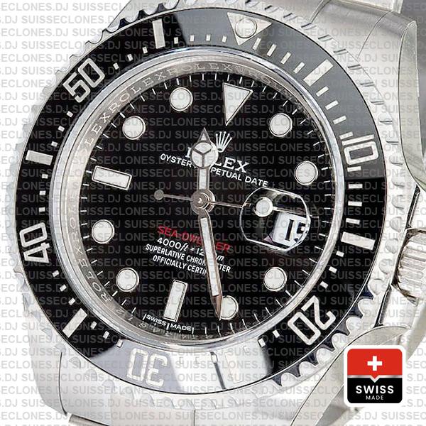 Rolex Sea Dweller Steel 43mm 126600 Swiss Replica
