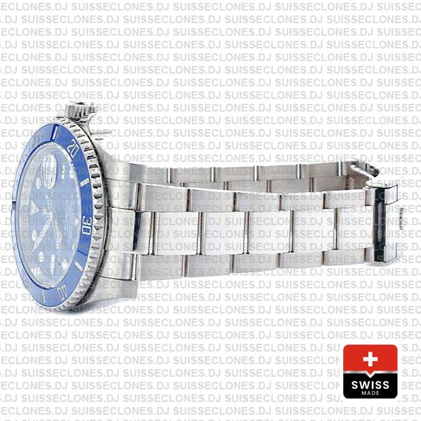 Rolex Submariner 18k White Gold Blue Ceramic