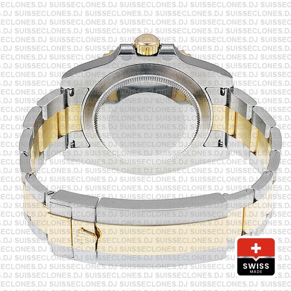 Rolex Submariner 2 Tone 18k Yellow Gold Blue Dial Oyster Bracelet