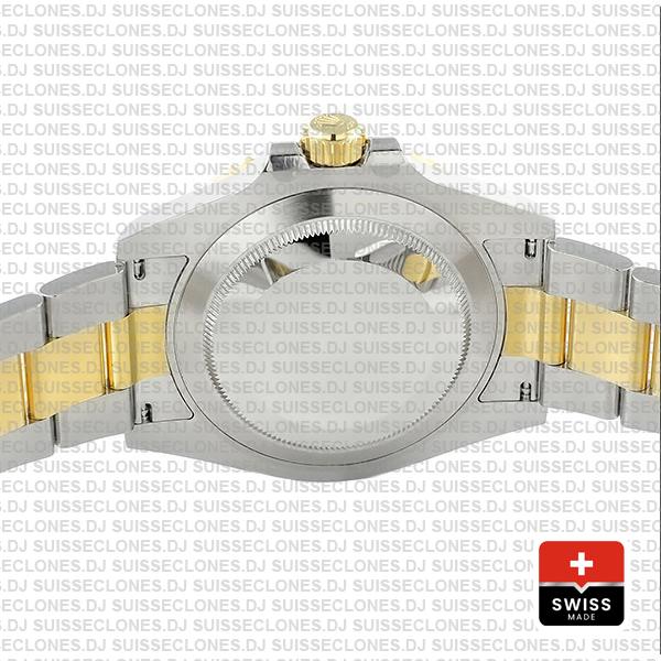 Rolex Submariner 41mm 2tone 904l Steel 18k Yellow Gold Wrap Blue Dial Blue Ceramic Bezel 126613lb Swiss Replica Watch