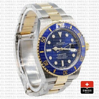 Rolex Submariner 41mm 2 Tone 904L Stainless Steel