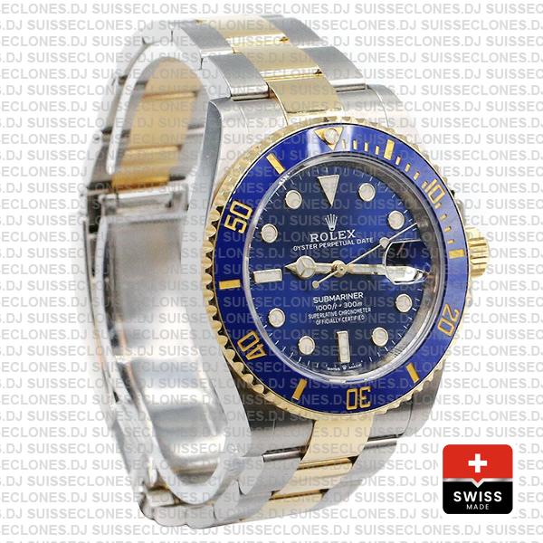 Rolex Submariner 41mm 2 Tone 904L Stainless Steel