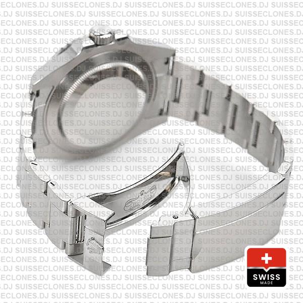 Rolex Submariner 904L Stainless Steel No Date with Ceramic Bezel 124060 Replica Watch