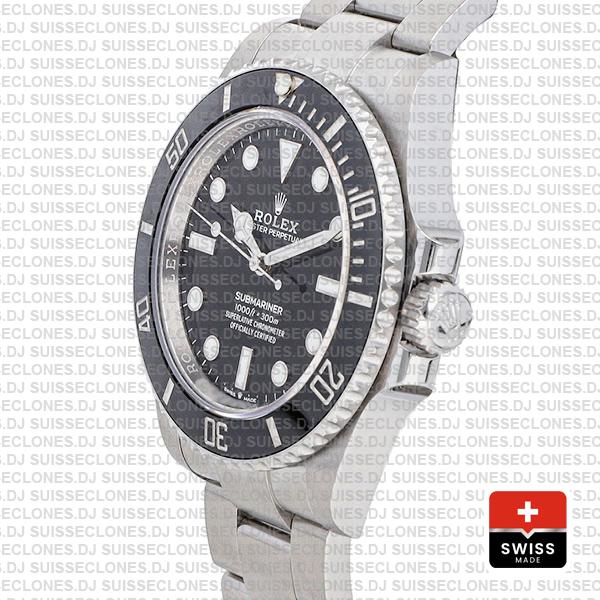 Rolex Submariner 41mm No Date Black Dial Rolex Replica Watch