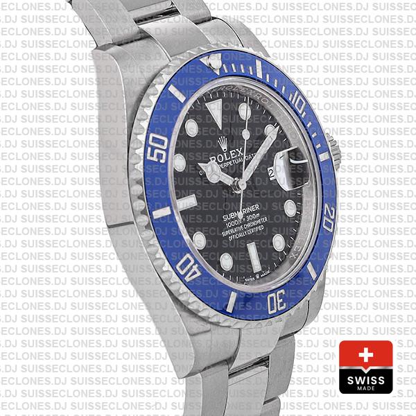 Rolex Submariner White Gold Black Dial 41mm