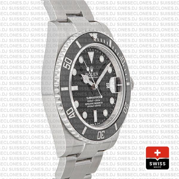 Rolex Submariner 41mm Ceramic Bezel 904l Steel 126610ln Swiss Replica