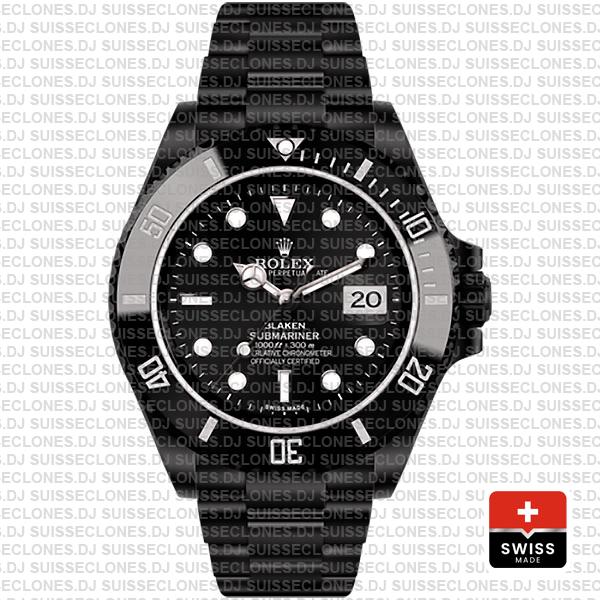 Rolex Submariner Blaken Black Dial 40mm | Replica Watch