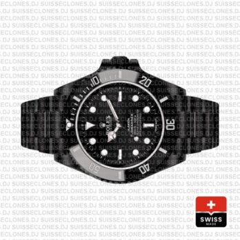 Rolex Submariner Blaken Black Dial 40mm Replica