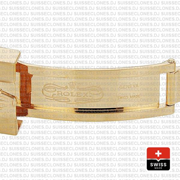 Rolex Submariner Gold Blue Ceramic 904L Steel Oyster Bracelet 41mm Watch