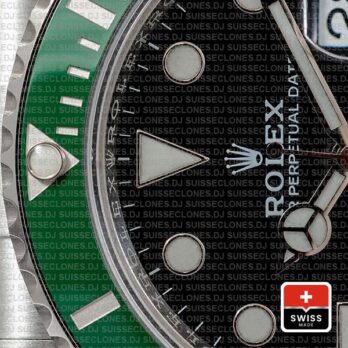 Rolex Submariner Green Ceramic Bezel Black Dial 41mm 126610LV