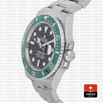 Rolex Submariner 904L Stainless Steel Green Ceramic Bezel