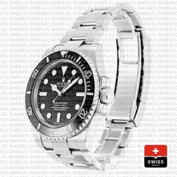 Rolex Submariner No Date Black Dial Stainless Steel Watch