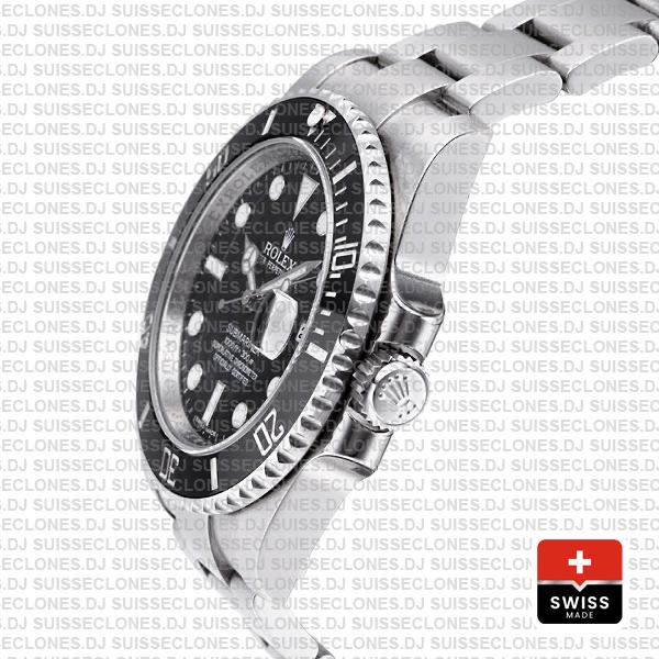 Rolex Submariner Black Dial Ceramic Bezel Rolex Replica