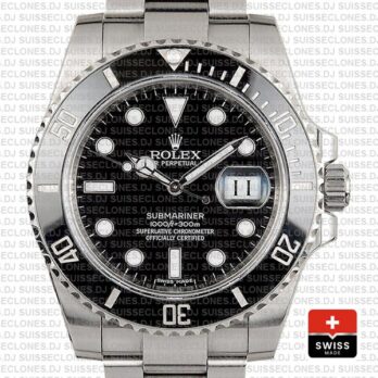 Rolex Submariner Black Dial Ceramic Bezel Rolex Replica Watch