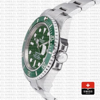 Rolex Submariner Hulk Stainless Steel Ceramic Bezel Watch