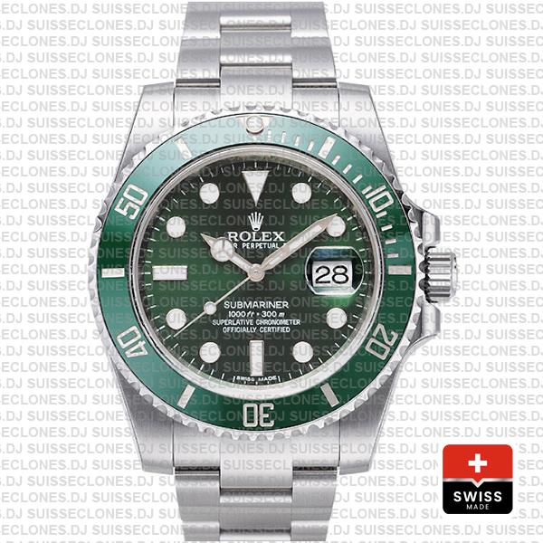 Rolex Submariner Hulk Stainless Steel | Ceramic Bezel Watch