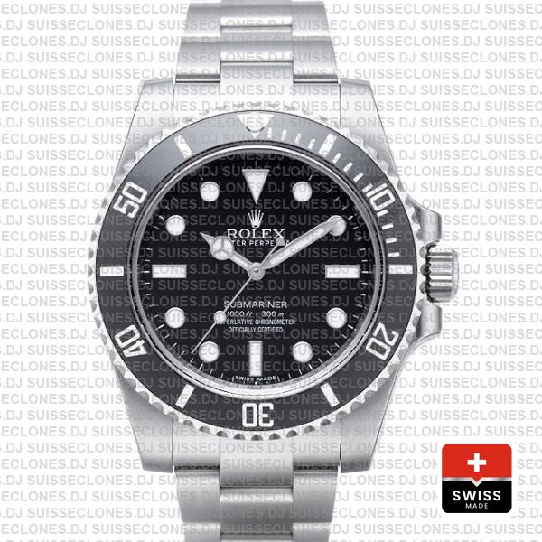 Rolex Submariner No Date Black Dial | Stainless Steel Watch