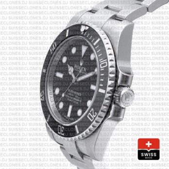 Rolex Submariner No Date Black Dial Stainless Steel Replica