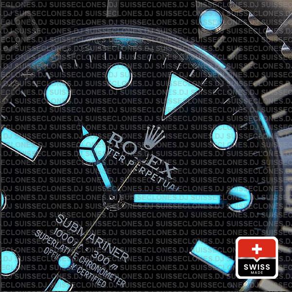 Rolex Submariner No Date Black Dial Stainless Steel