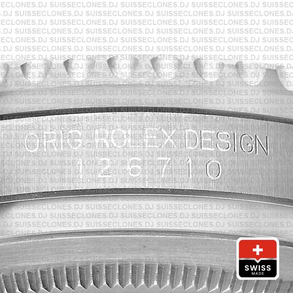 Rolex Gmt-master Ii Oyster Batman Blue/black Ceramic Bezel 904l Steel 40mm Ref.126710blnr Swiss Replica Supeclone Watch
