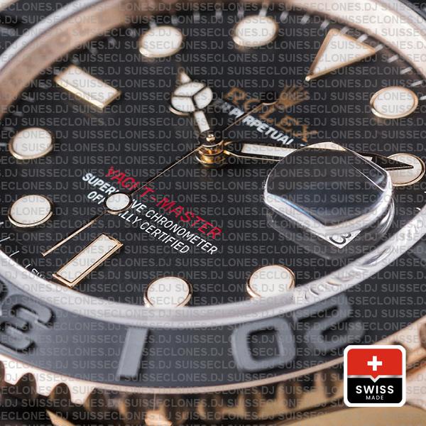 Rolex Yacht Master 116655 Everose Rubber Swiss Replica