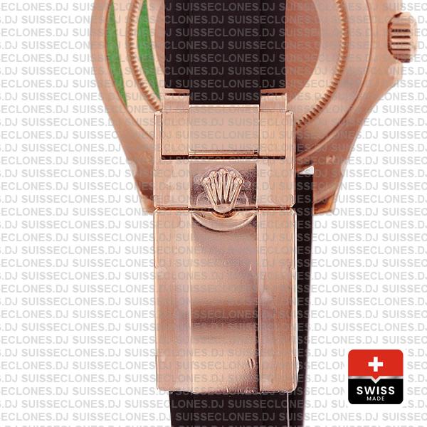 Rolex Yacht Master 116655 Everose Rubber Swiss Replica