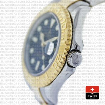 Rolex Yacht-Master Two-Tone Gold Blue Dial Replica Watch