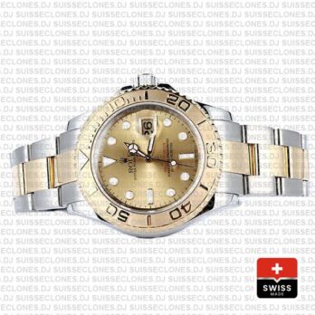 Rolex Yacht Master 2 Tone Gold Dial 40mm 16623