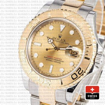 Rolex Yacht Master 2 Tone Gold Dial 40mm 16623