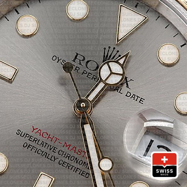 Rolex Yacht Master 2 Tone Grey 40mm 16623