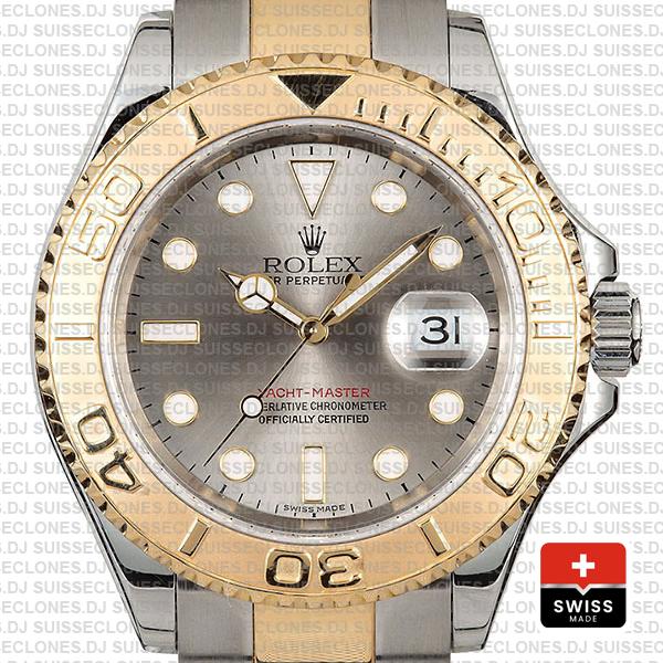 Rolex Yacht Master 2 Tone Grey 40mm 16623