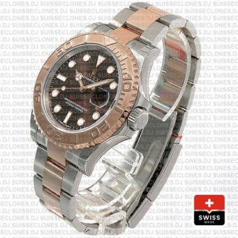 Rolex Yacht Master 2016 Rose Gold 2 Tone Chocolate 40mm 116621