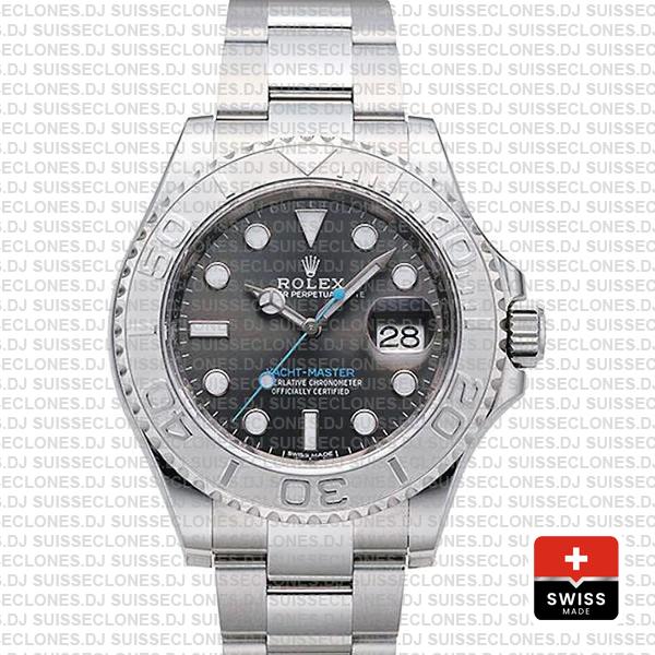 Rolex Yacht-Master 2016 Platinum Rhodium Dial Rolex Replica