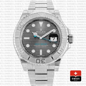 Rolex Yacht-Master 2016 Platinum Rhodium Dial Rolex Replica Watch