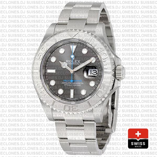 Rolex Yacht-Master 2016 Platinum Rhodium Dial Rolex Replica Watch